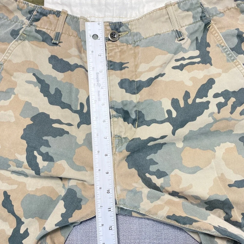 Levis Mens Camo Chino Pants Slim Fit Desert Camouflage 32x34